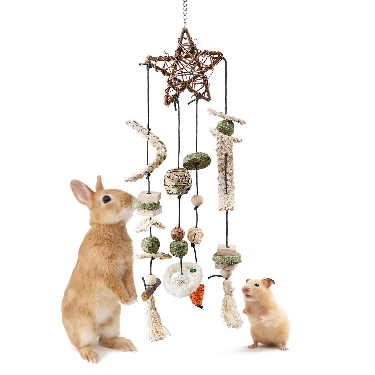 Small Animal Pets Chew Toys for Hamster Rabbit Ferret Bunny